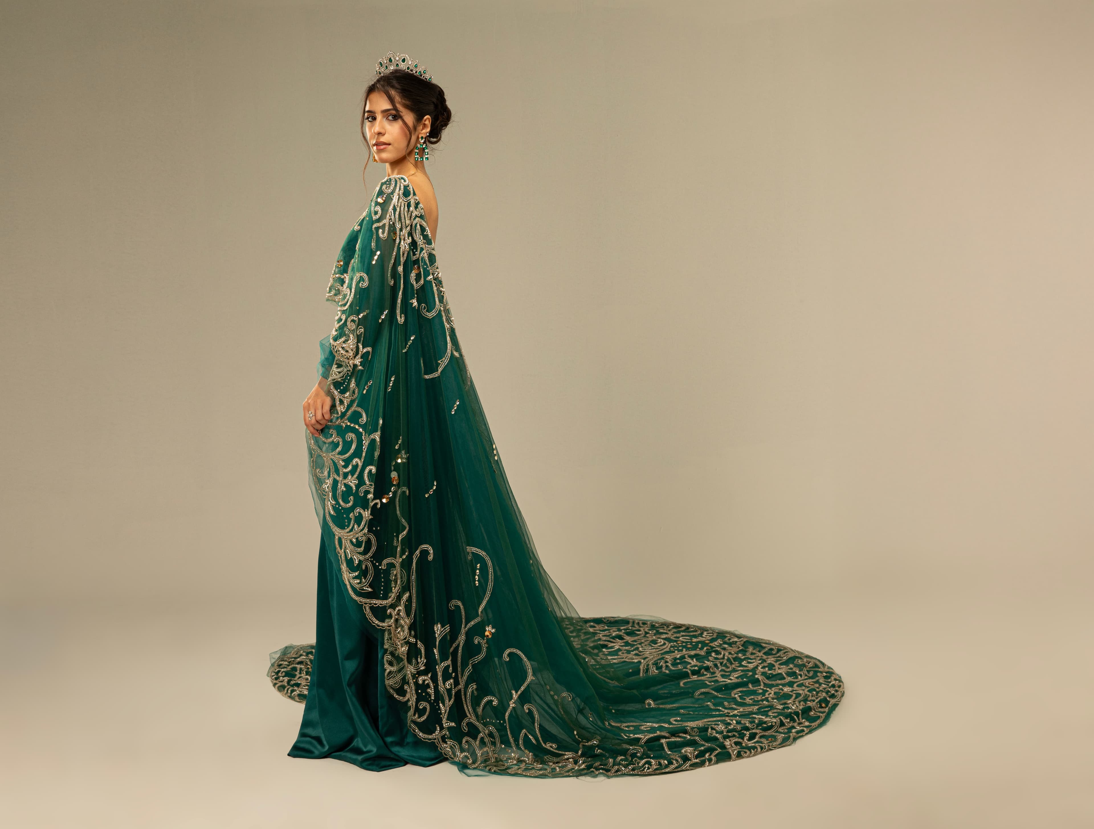 Emerald Enchantress Gown image 1