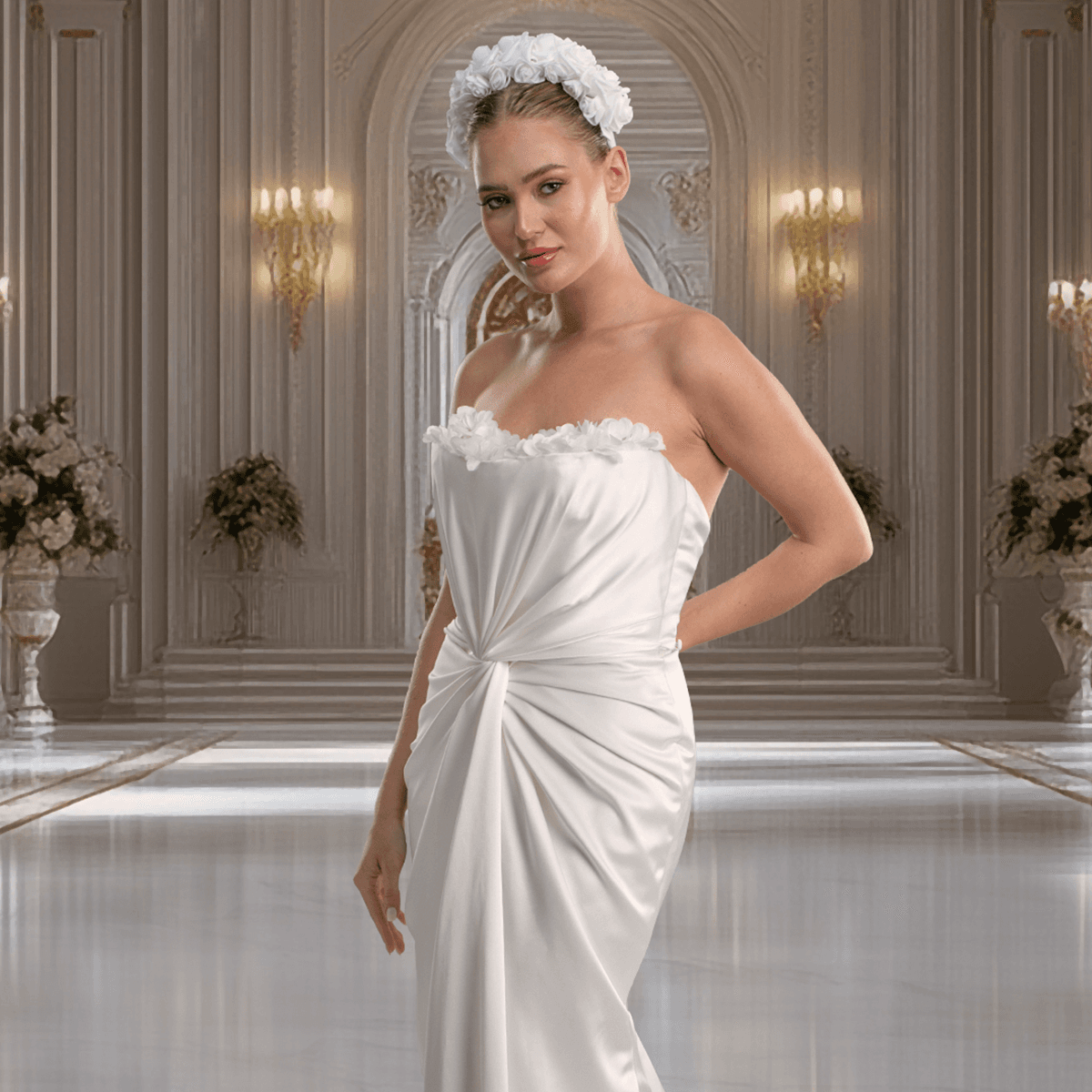 Ivory Muse Gown hero image