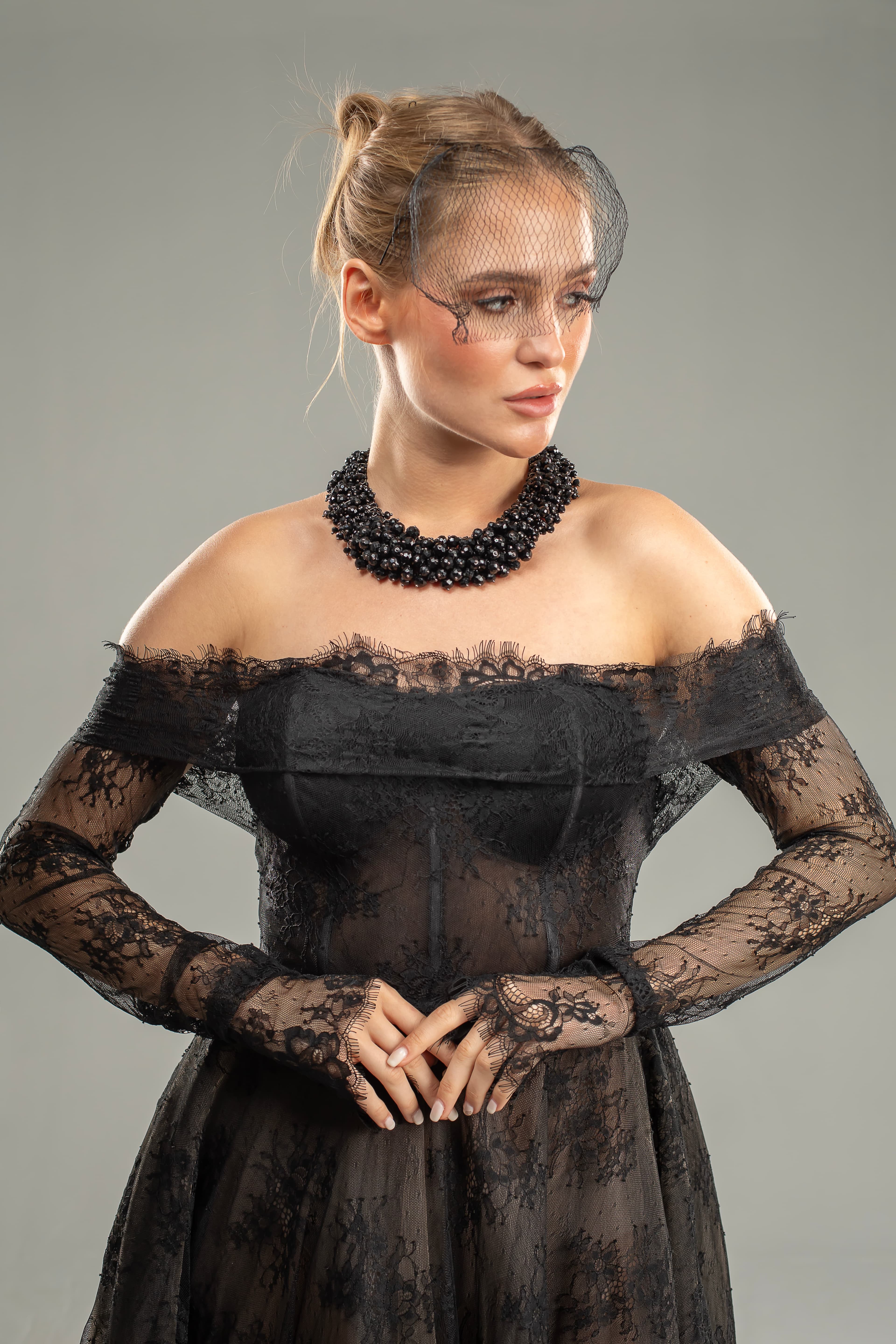 Noir Reverie Gown image 2